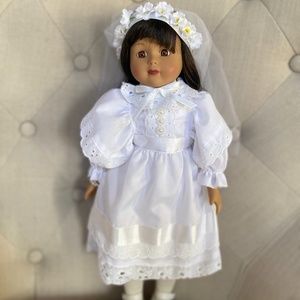 Collectible Porcelain Communion/Baptism Doll New in box